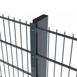 POTEAU O-LOX SUPER 120X40X2400MM (BÉTON) RAL7016