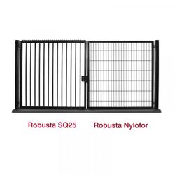 PORTAIL SIMPLE ROBUSTA SQ25 150X173CM RAL6005