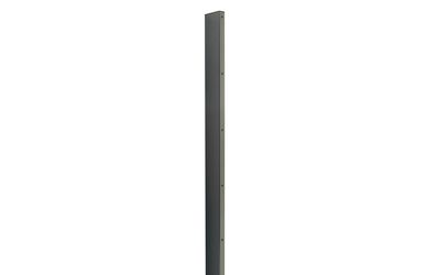 POTEAU ZENTURO SUR PLATINE 120X40MM H=66CM RAL7016