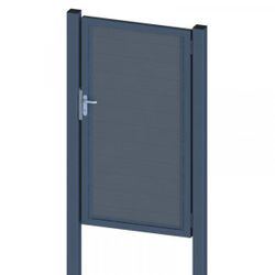PORTAIL SIMPLE HORIZEN 100X180CM BRUN