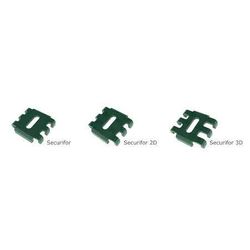 FIXATION SECURIFOR 2D RAL6005 VERT (50PCS)