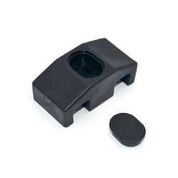 FIXATION NYLOFOR 3D/MED/3M RAL9005 NOIR (50PCS)