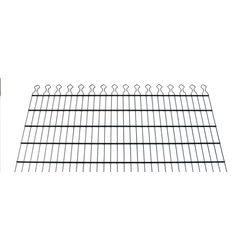 PANNEAU PLAT DECOFOR 2015X1362MM RAL9005 NOIR