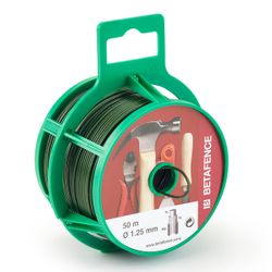 ROULEAU BRICO Ø1.25MM L=50M RAL6037 VERT