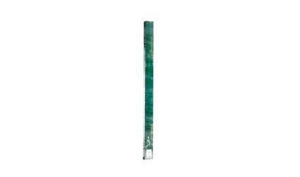 POTEAU PORTAIL FORTINET 80X80MM L=2.50M RAL6005