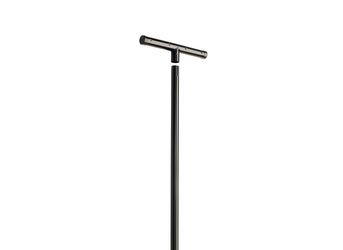 POTEAU SECHOIR Ø60MM L=245CM RAL9005 NOIR
