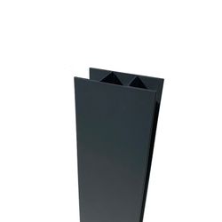 H-FENCEPOST Ø42MM L=2750MM RAL7016STR ANTHRACITE