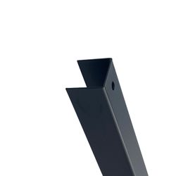 PROFIL DE FIN H-GLP EP 34X37X34X2000MM RAL7016