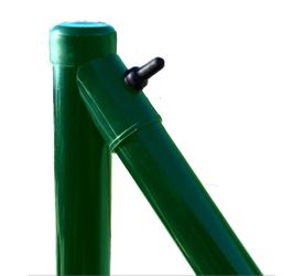 ETANCON DS Ø38MM L=220CM +VIS+CAPUCHONS RAL6005