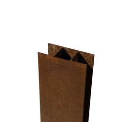 H-FENCEPOST Ø42MM L=2850MM ACIER CORTEN