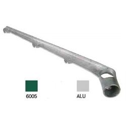 BAVOLET INCLINE CARRE 60X60MM RAL 6005 VERT