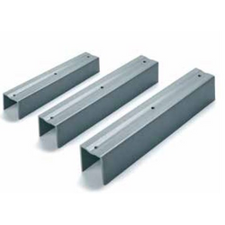 GUIDE-PLAQUE U PVC L=28CM