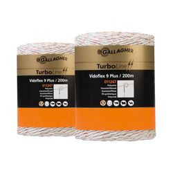 FIL SYNTHETIQUE VIDOFLEX 9 L=200M BLANC PAQUET DUO