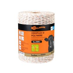 FIL SYNTHETIQUE VIDOFLEX 9 L=200M BLANC