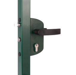 LOCINOX SERRURE EN APPLIQUE PORTAIL RAL6005