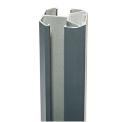 POTEAU CLAUSTRA SABLE 70X64 2.315M ANTHRACITE