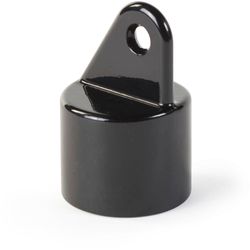 CAPUCHON CHARNIERE DS Ø42MM ALU RAL9005 NOIR