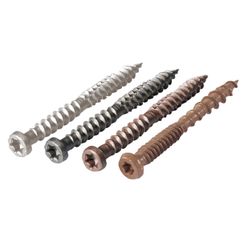 VIS INOX POUR COMPOSITE BRUN CLAIRE (50PC)
