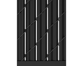 LAMELLE PVC FLORIDA H=150CM L=2.00M NOIR