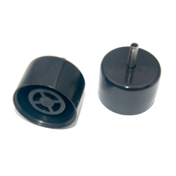 CAPUCHON CHARNIERE AVEC PIN Ø42MM RAL6005 VERT