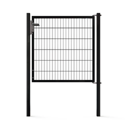 PORTAIL SIMPLE COMPLET EGIDIA 2D 120X100CM RAL6005