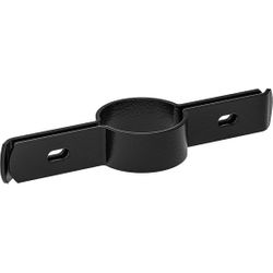 COLLIER D'EXTREMITE PANNEAU 2D Ø60MM RAL9005