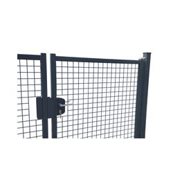 PORTE DE JARDIN DOUBLE DS 340X125CM RAL7016