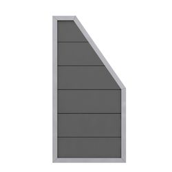 PANNEAU HORIZEN COMPOSITE DESIGN ALU 90X180/90CM