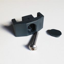 NYLOFOR 3D KLEM RAL7016 ANTRACIET (50ST)