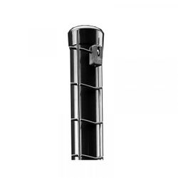 TUSSENPAAL Ø48MM L=260CM RAL9005 ZWART