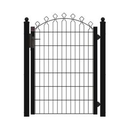 DECOFOR ENKELE POORT 1120X1486CM RAL9005