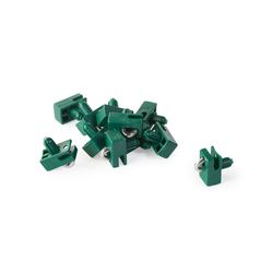 SPANDRAADHOUDER MET INOX KRAM RAL6005 GROEN
