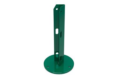 SET VOETSTUKKEN VOOR POORTPALEN Ø60MM GROEN (2ST)