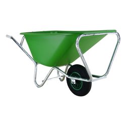 KRUIWAGEN PVC BAK 160L 1 WIEL