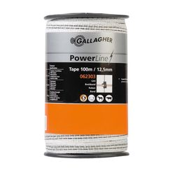 POWERLINE SCHRIKLINT 12.5MM L=100M WIT