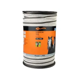 POWERLINE SCHRIKLINT 40MM L=200M WIT