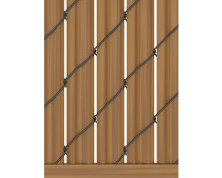 FLORIDA PVC LAMEL H=180CM L=2.00M BAMBOU