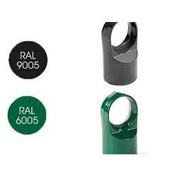 KOPSTUK Ø76X60MM RAL6005 GROEN