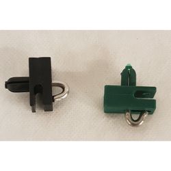 DOP Ø60MM + DRAADHOUDERS DS RAL6005 GROEN