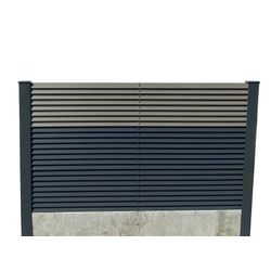 H-FENCEBLIND LAMEL 200X40CM RAL7039 KWARTSGRIJS