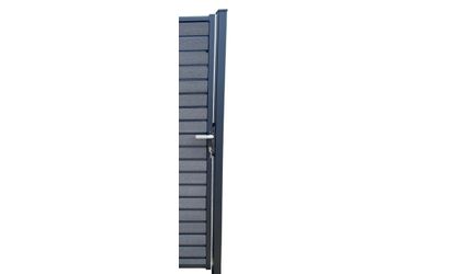 SLUITPAAL H-GLP POORT 60X60X3M RAL9005ST