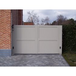 DUBBELE DRAAIPOORT TYPE NICE 400X200CM