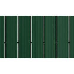 KIT NEVADA SUPER LAMEL L=2.50M H=2.43M GROEN
