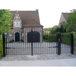 Dubbele sierdraaipoorten